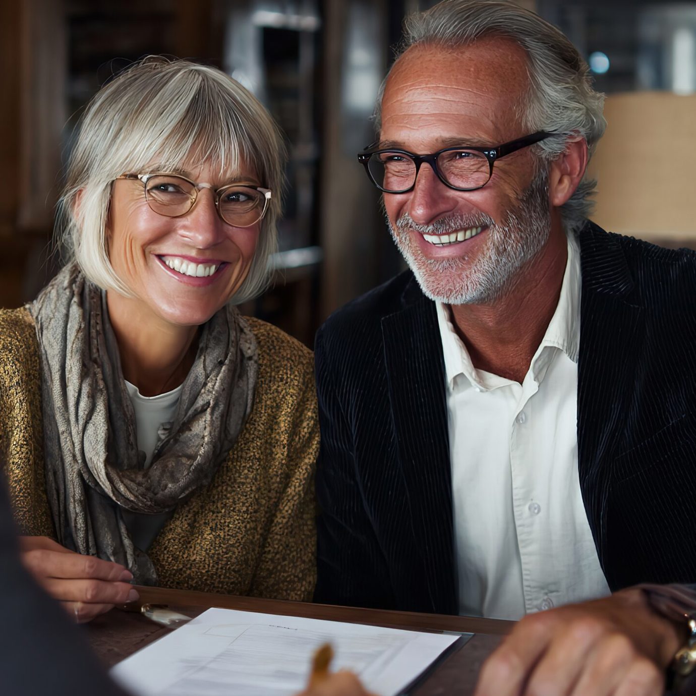 personalised retirement advice middle aged couple